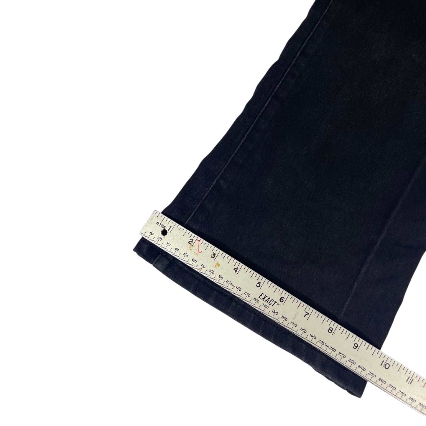 VINTAGE DENIM REPUBLIC BLACK FLARED JEANS (UK 18)