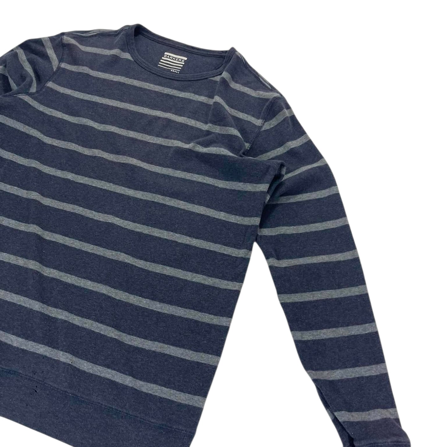 BARKERS NAVY STRIPED LONG SLEEVE (S)