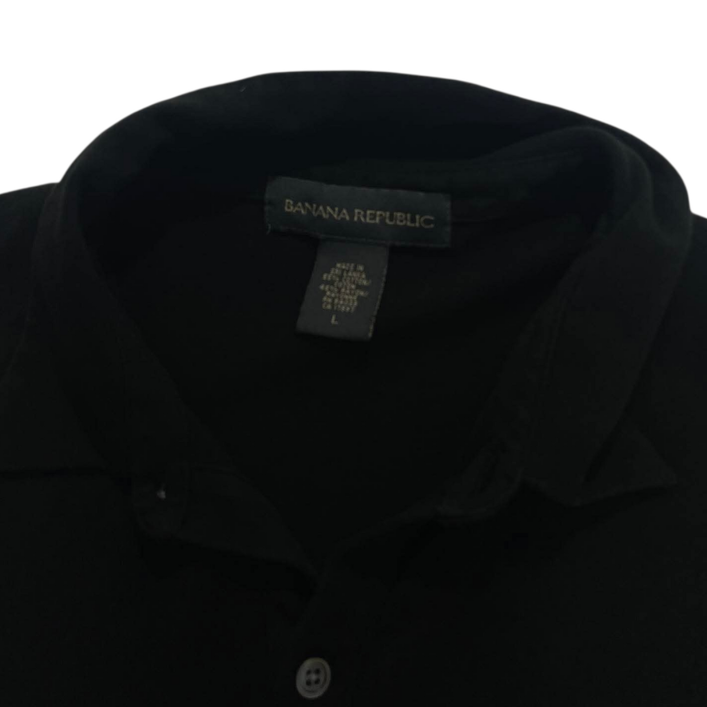 BANANA REPUBLIC BLACK LONG SLEEVE (L)