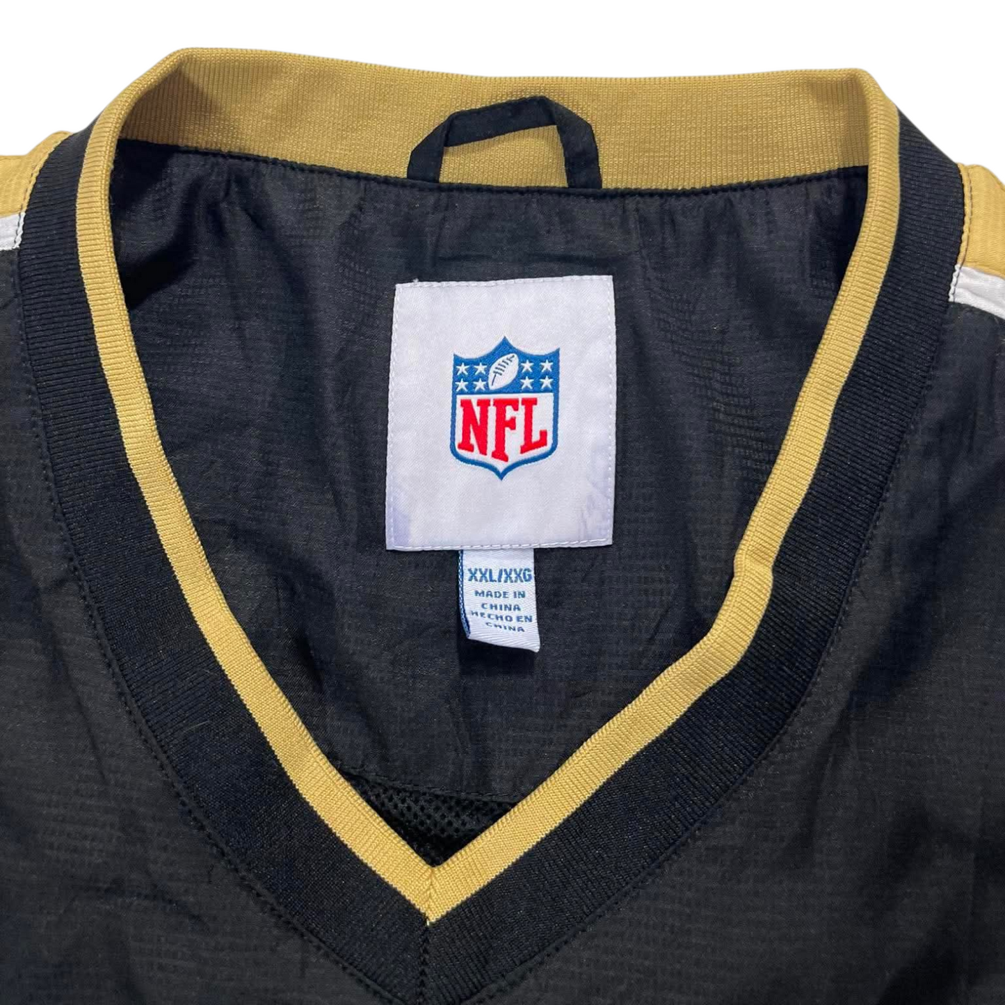 SAINTS NFL BLACK SWEATSHIRT (XXL)
