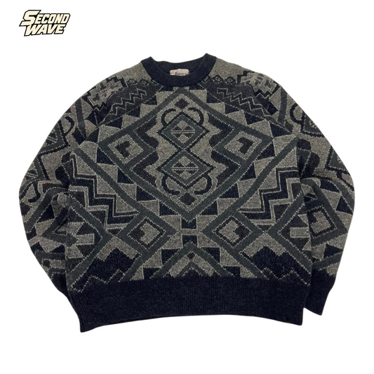 DOLCE PATTERNED SWEATER (S)