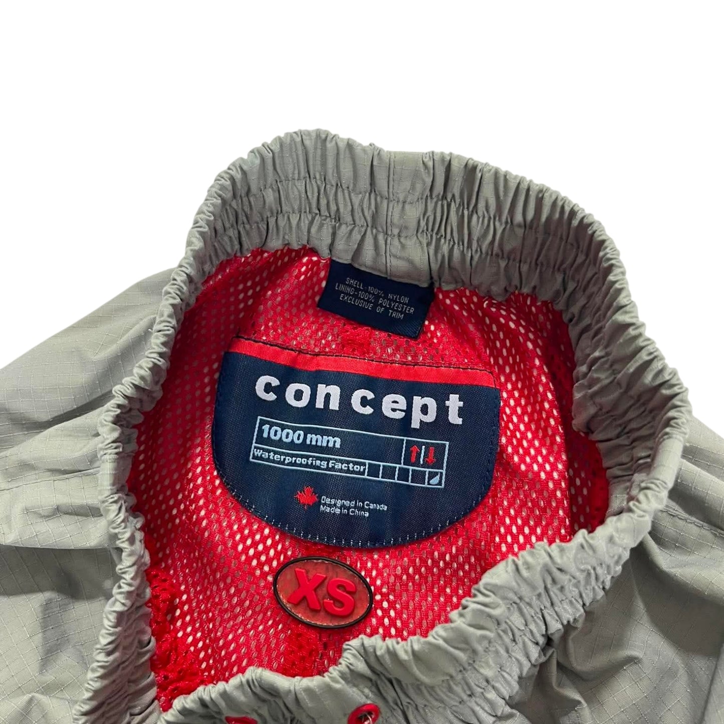 CONCEPT GREY WATERPROOF SKI PANTS (XS)