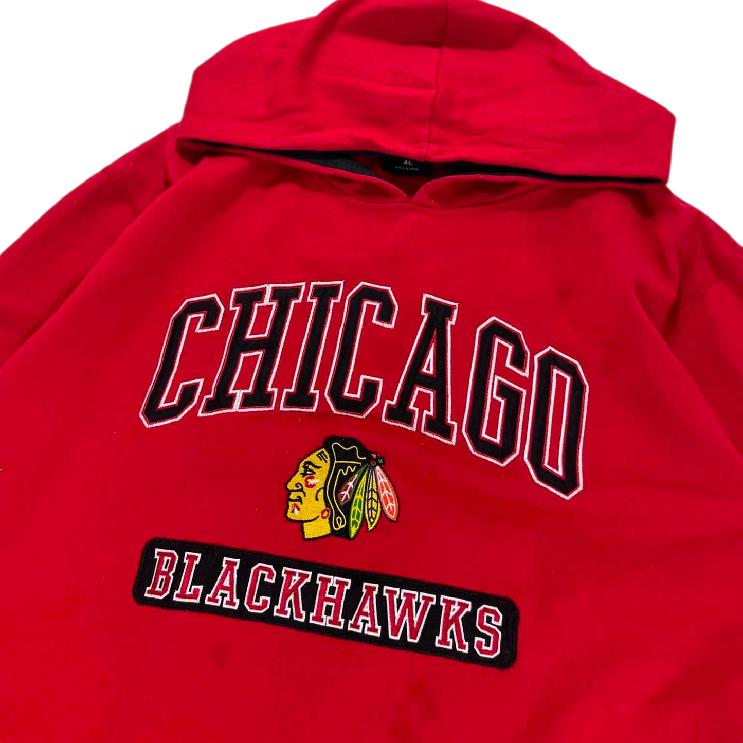 CHICAGO BLACKHAWKS RED HOODIE (XL)