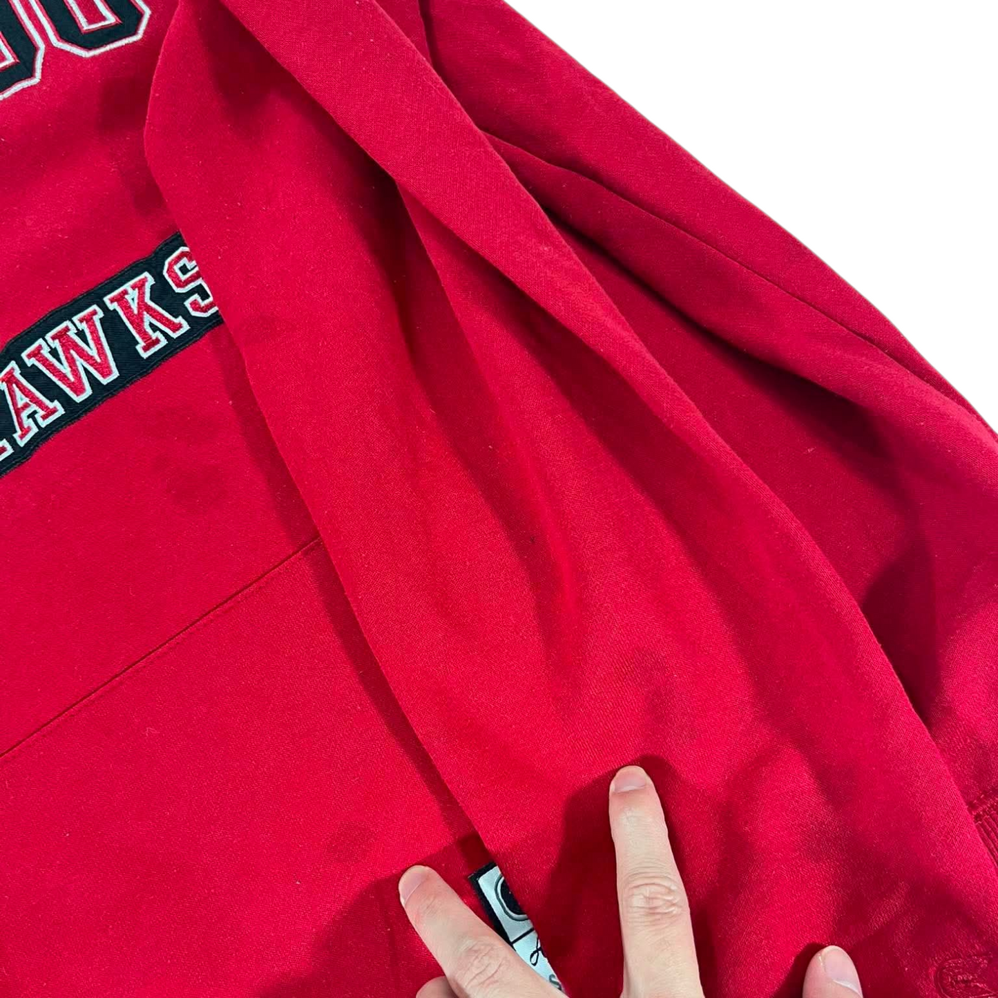 CHICAGO BLACKHAWKS RED HOODIE (XL)