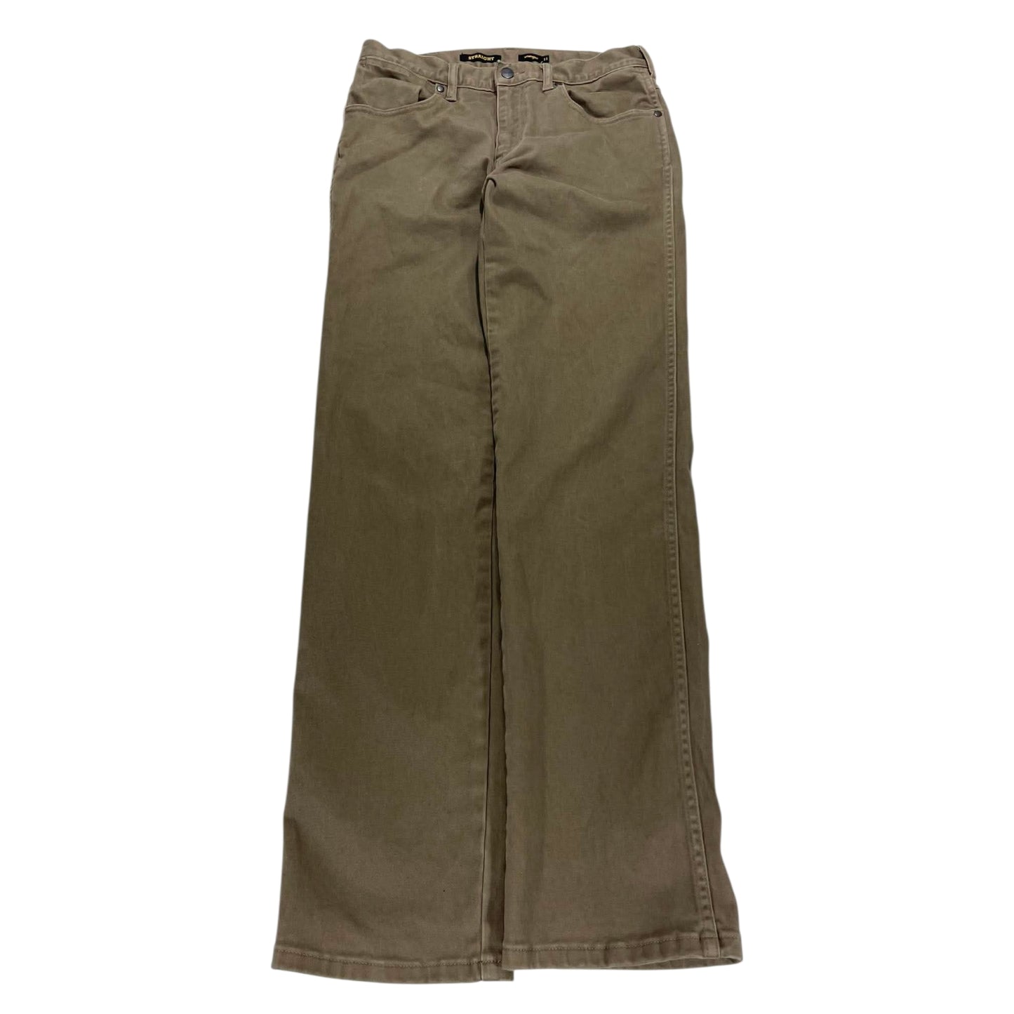 VINTAGE WRANGLER TAN STRAIGHT LEG JEANS (31)