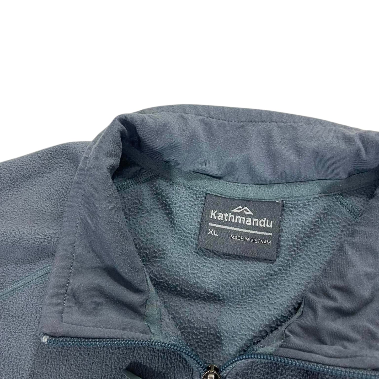 VINTAGE KATHMANDU FLEECE QUARTER ZIP (L)