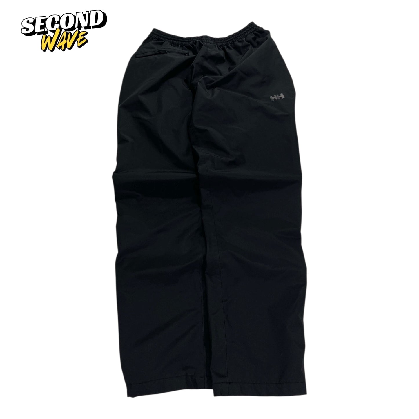 HELLY HANSEN BLACK TRACK PANTS (M)
