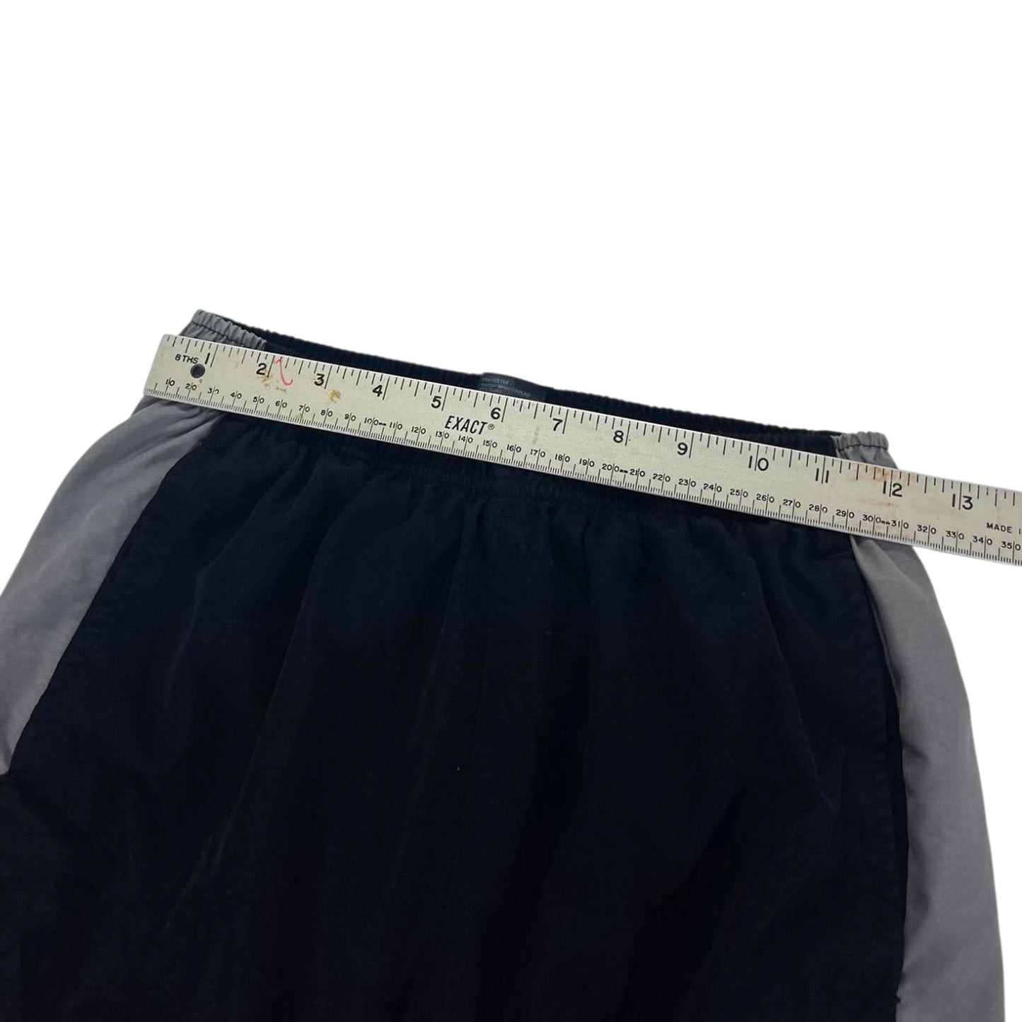 VINTAGE ACTIVE INTENT BLACK TRACK PANTS (S)