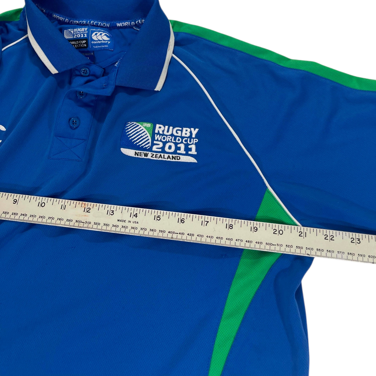 2011 RUGBY WORLD CUP NEW ZEALAND CANTERBURY POLO (XL)