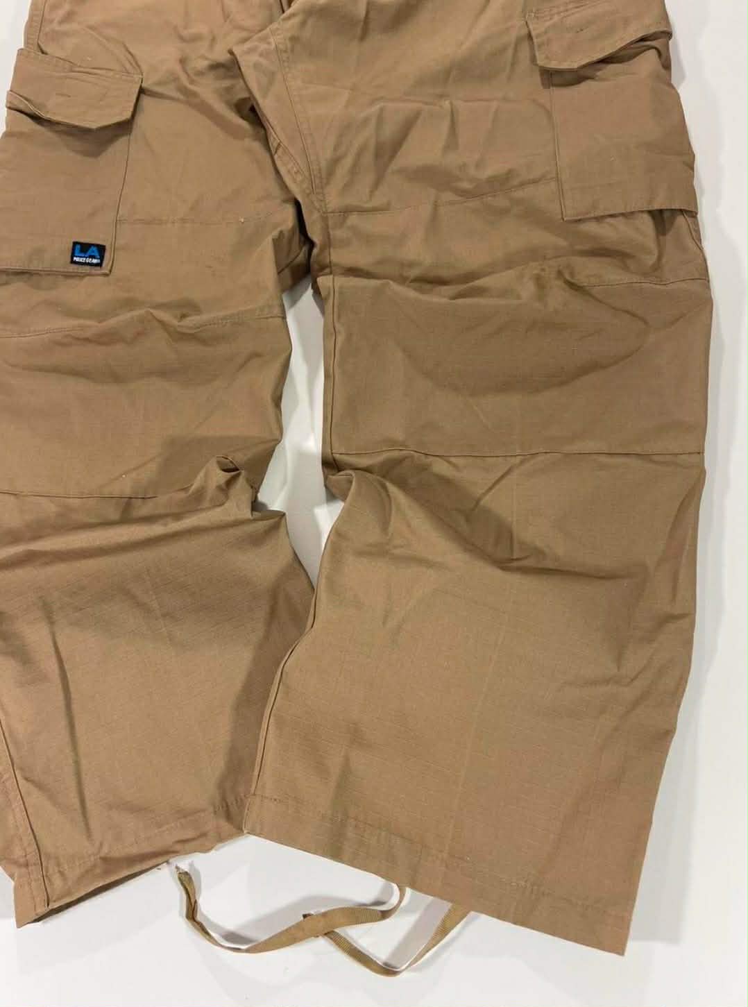 LA POLICE TACTICAL GEAR TAN CARGO PANTS (34)
