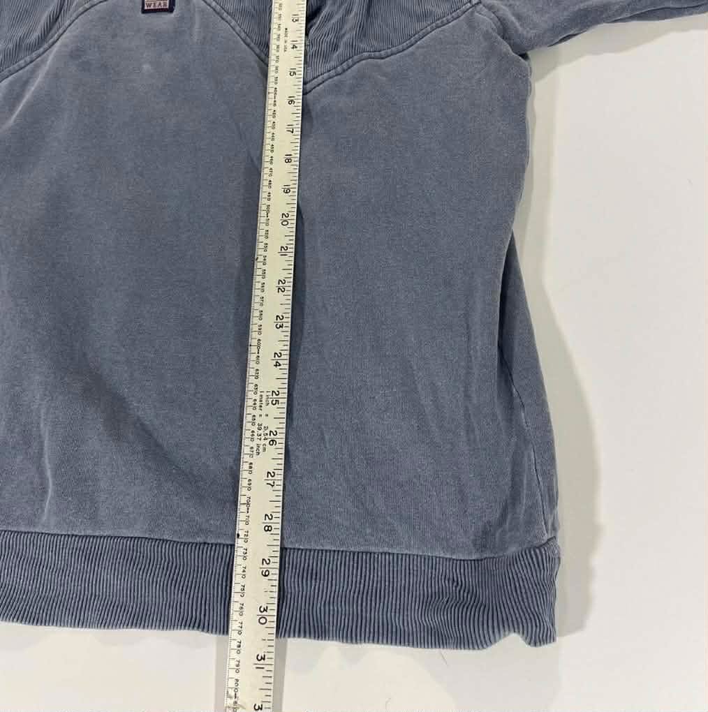 VINTAGE MULTI POCKET RARITY QUARTER ZIP SWEATSHIRT (XL)