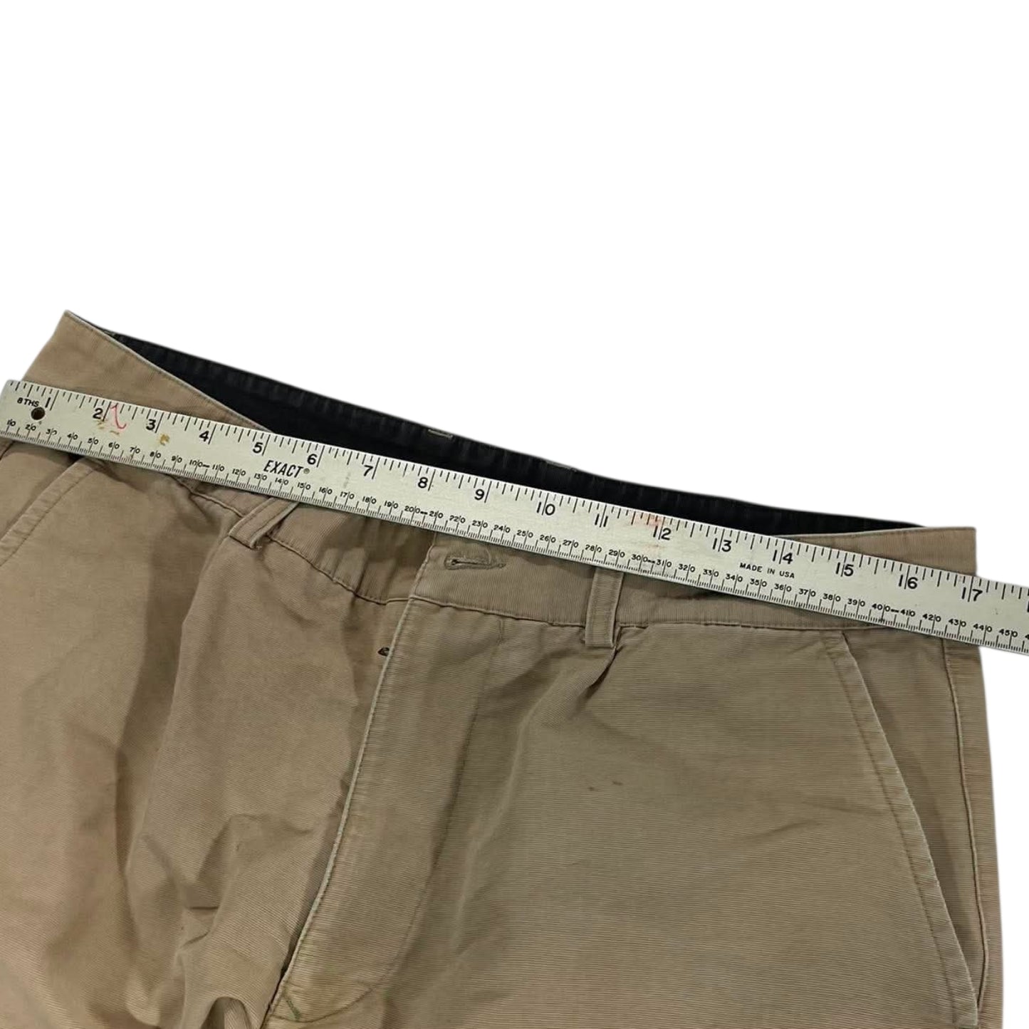 LOGAN & SONS TAN CHINO PANTS (34)