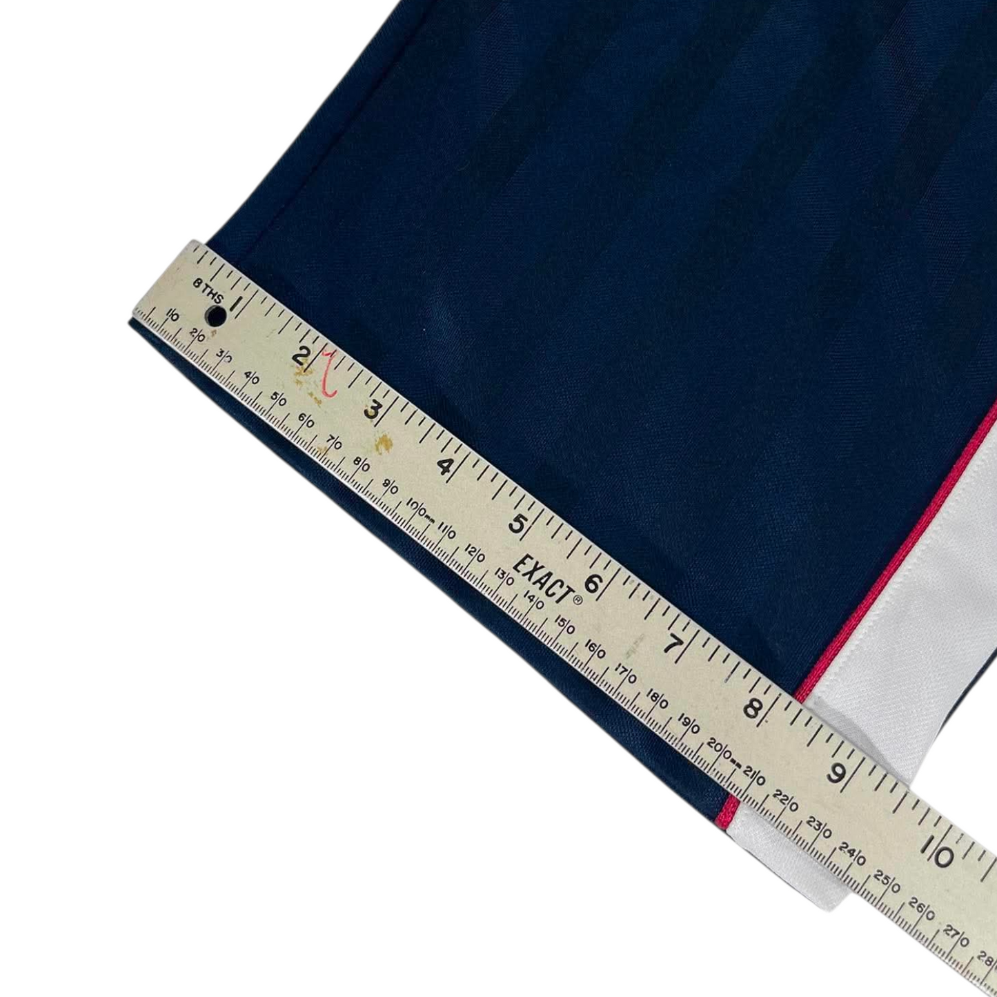 Y2K NIKE BLUE/WHITE TRACK PANTS (L) ⁹