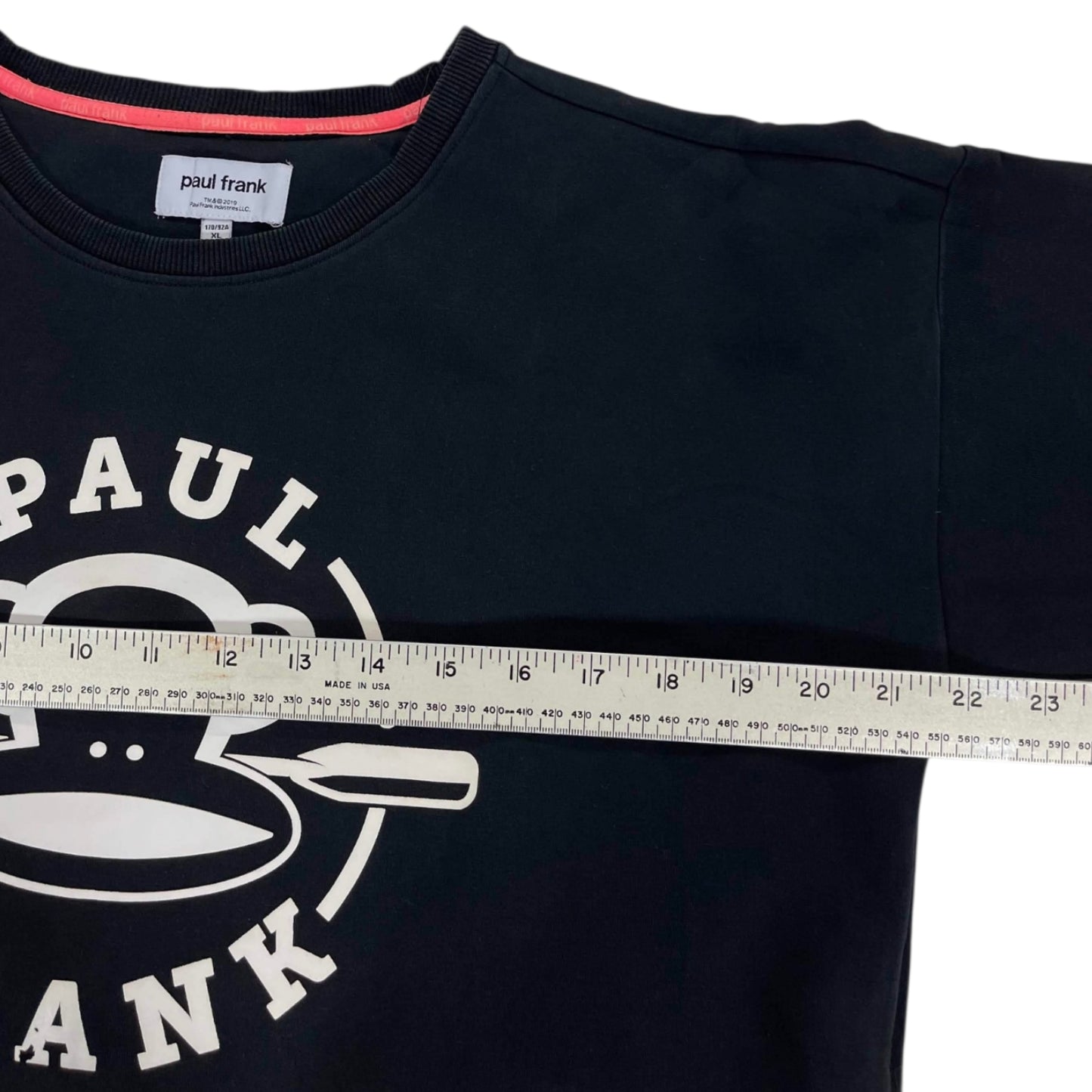 PAUL FRANK BLACK CREWNECK  (M)