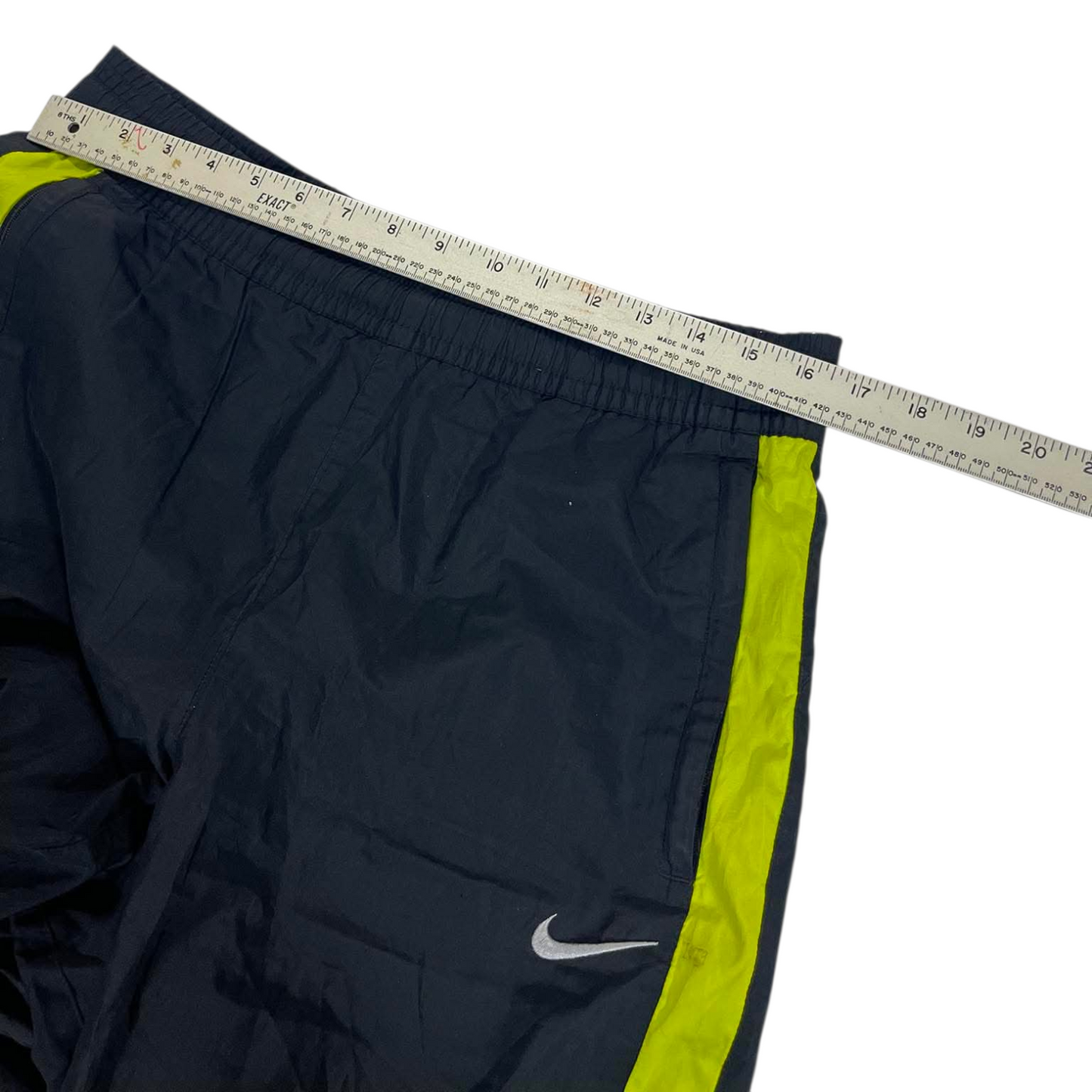 NIKE BLACK/NEON TRACK PANTS (L) ¹⁰