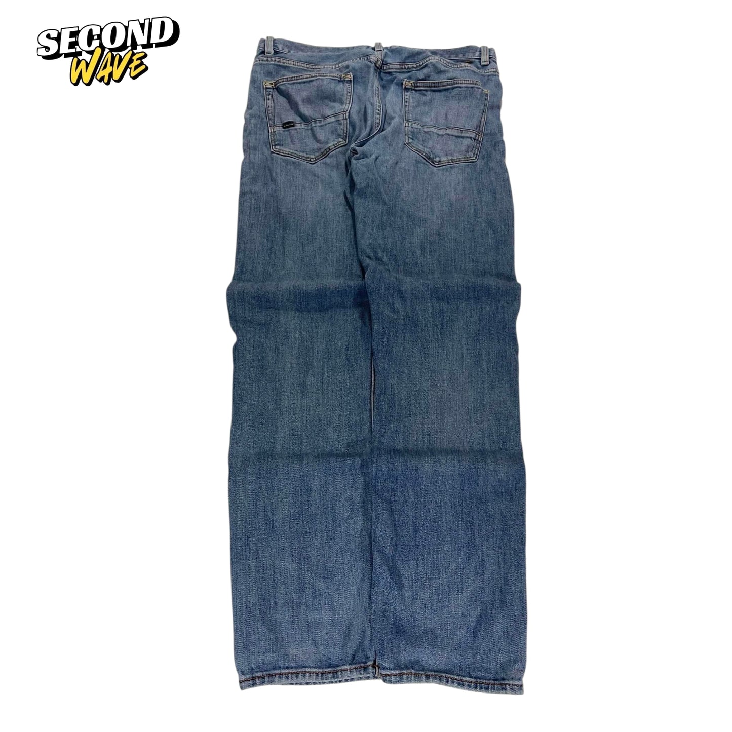 VINTAGE QUIKSILVER BLUE DENIM JEANS (32)