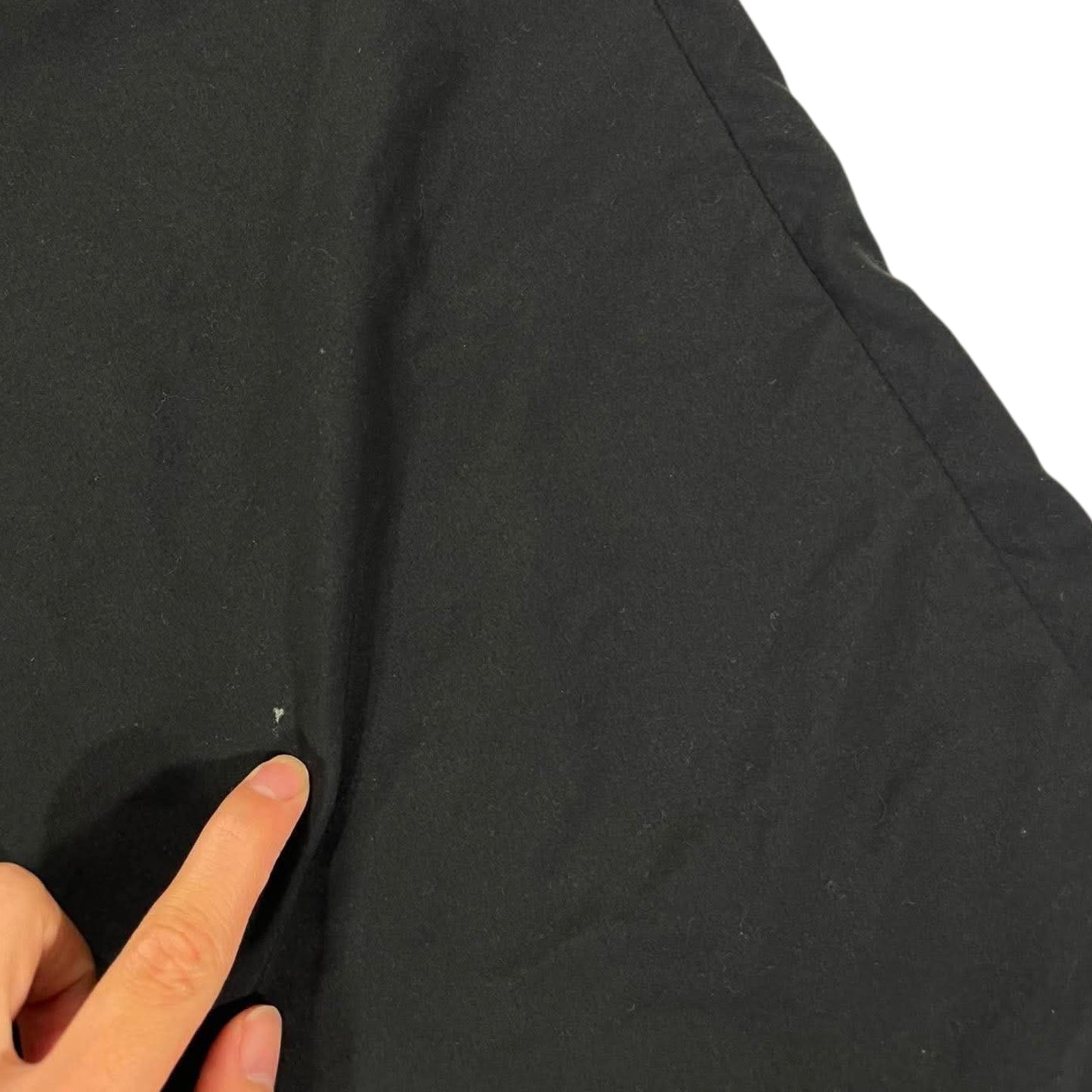 VINTAGE BLACK ACTIVE INTENT BAGGY TRACK PANTS (L-XL)