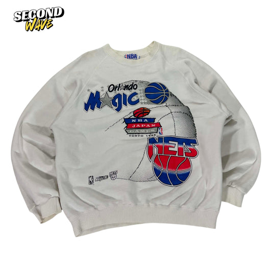 90S NBA ORLANDO MAGIC VS NETS CREWNECK (L)