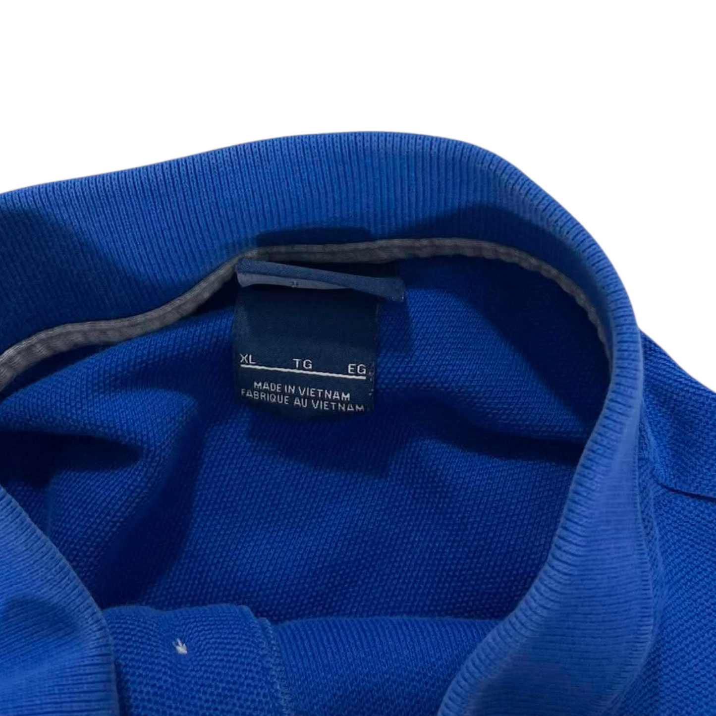 NIKE BLUE POLO SHIRT (BEST FIT M)
