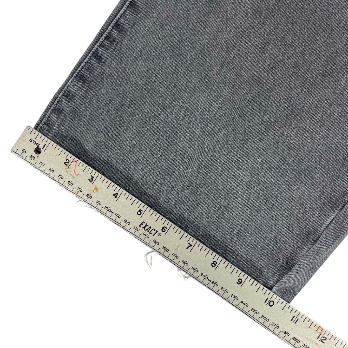 GLASSONS GRAY DENIM WASH BAGGY PANTS (10)