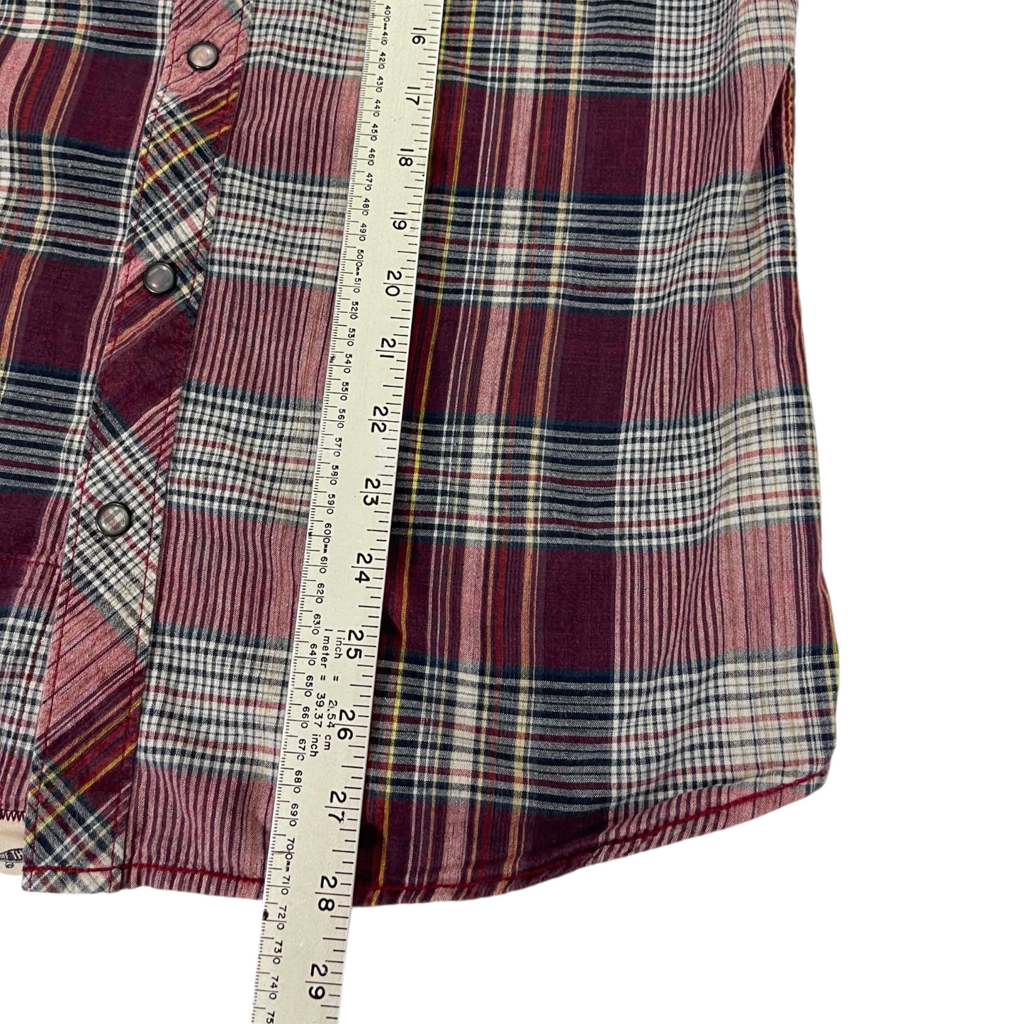 Y2K VANS PLAID FLANNEL (M)
