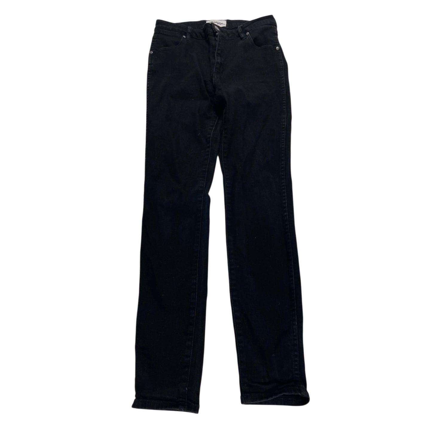 WRANGLER MID RISE BLACK JEANS (UK10)