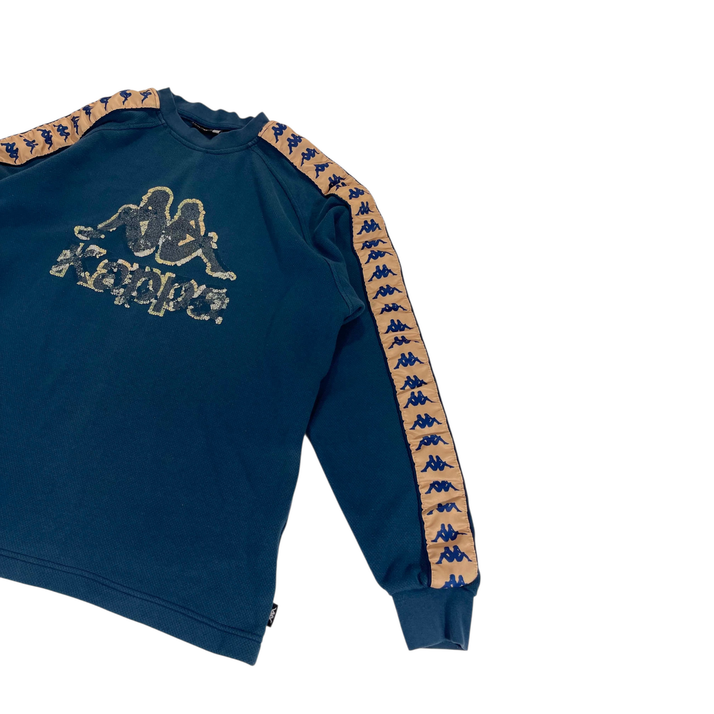 VINTAGE KAPPA NAVY BLUE SWEATSHIRT (XL)