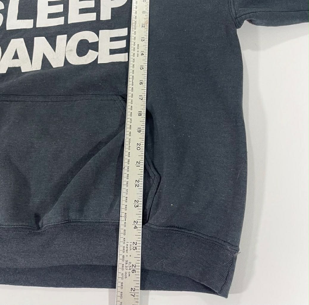 EAT SLEEP DANCE FADED HOODIE (L-XL)