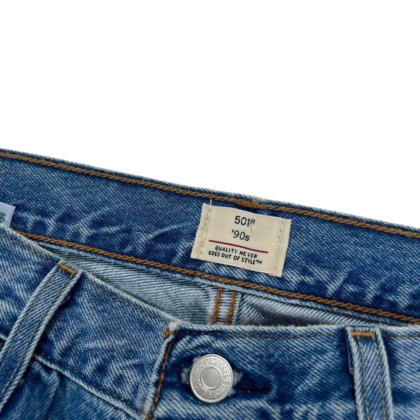 BRANDNEW LEVI'S 501 BLUE JEANS (32)