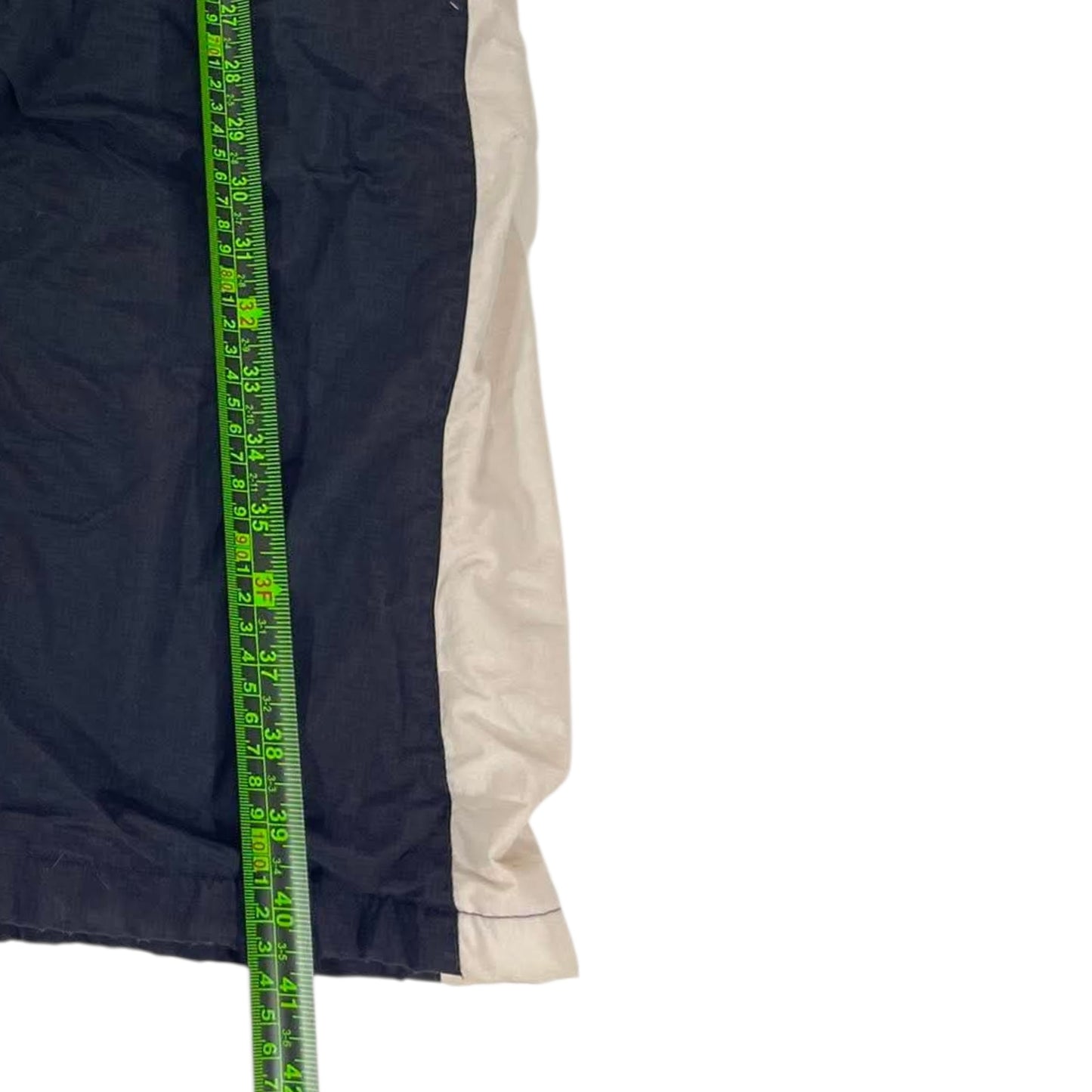 90S BLACK AND WHITE TRACK PANTS (S)