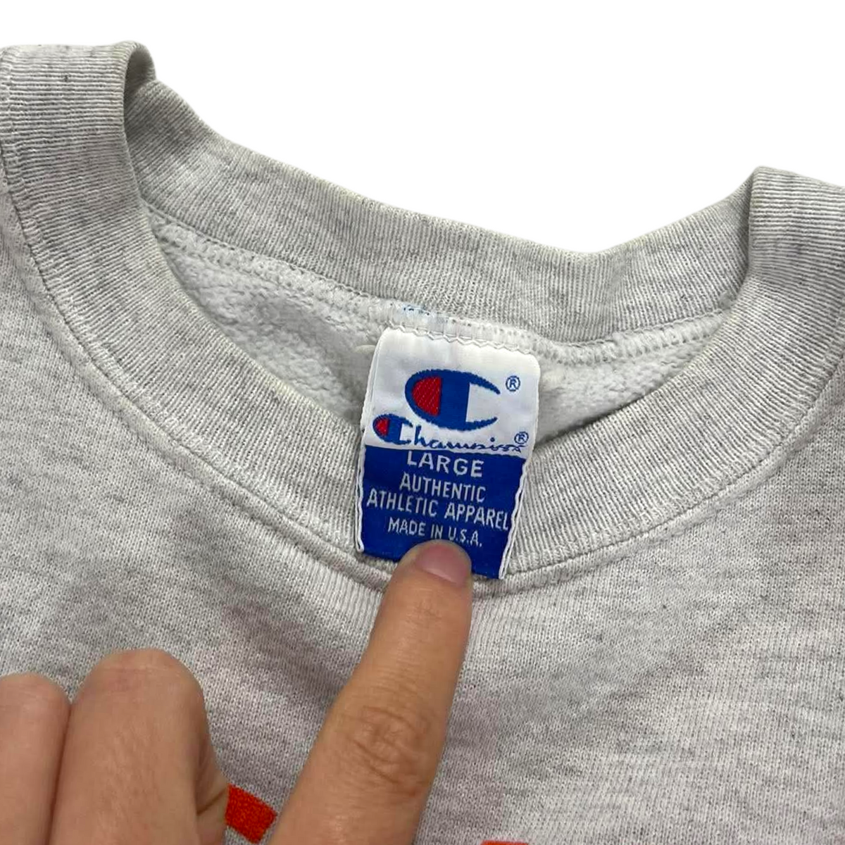 CHAMPION 7UP GRAY CREWNECK (L)