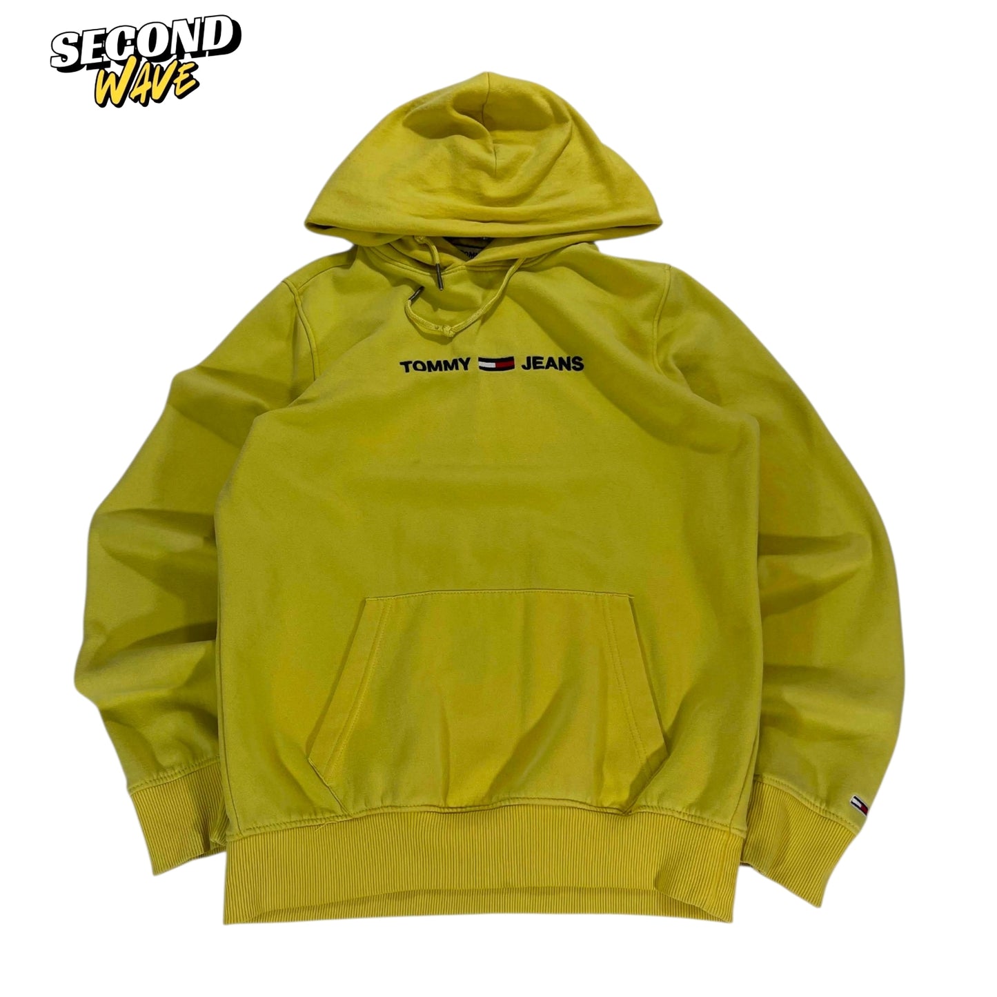 TOMMY HILFIGER YELLOW HOODIE (S)