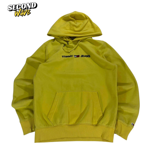TOMMY HILFIGER YELLOW HOODIE (S)