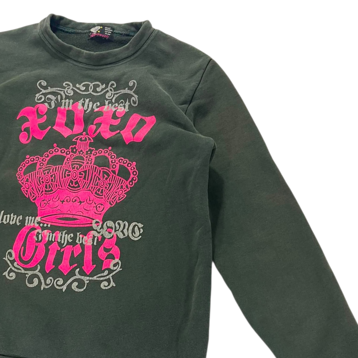 Y2K TWINSWOOD GREEN CREWNECK (S)