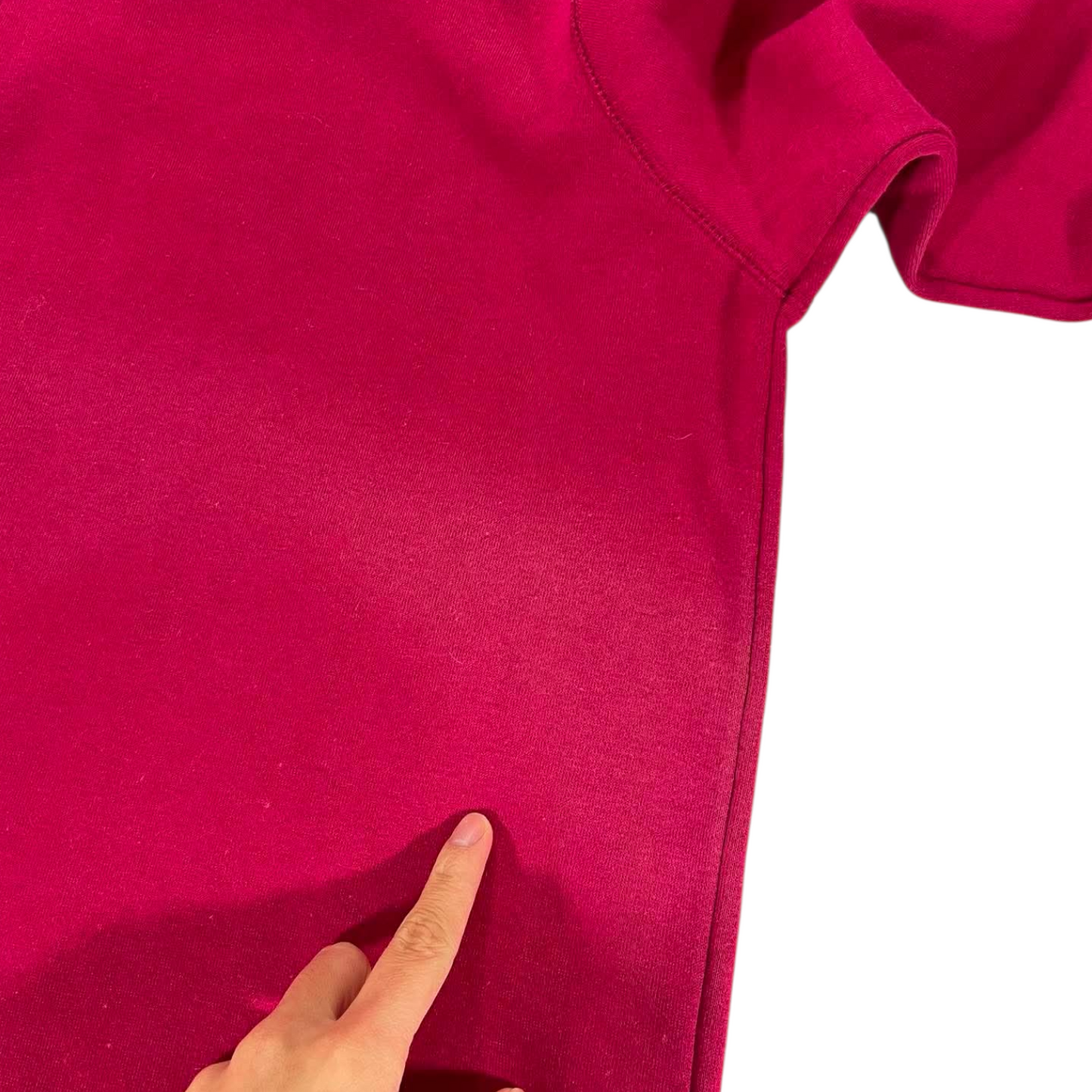 VINTAGE SPIRIT RED QUARTER ZIP SWEATSHIRT (L-XL)