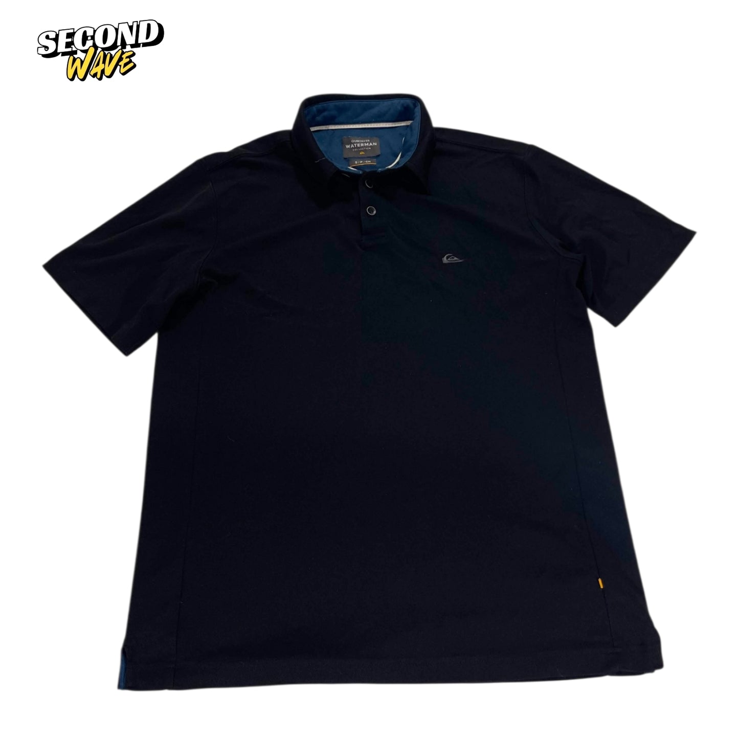 QUIKSILVER WATERMAN COLLECTION POLO SHIRT (S)