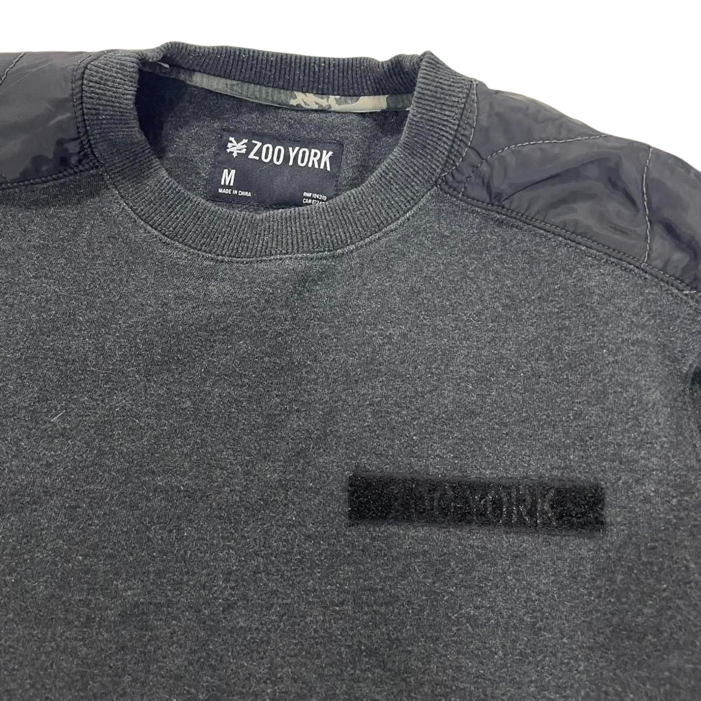 ZOO YORK GRAY CREWNECK (M)