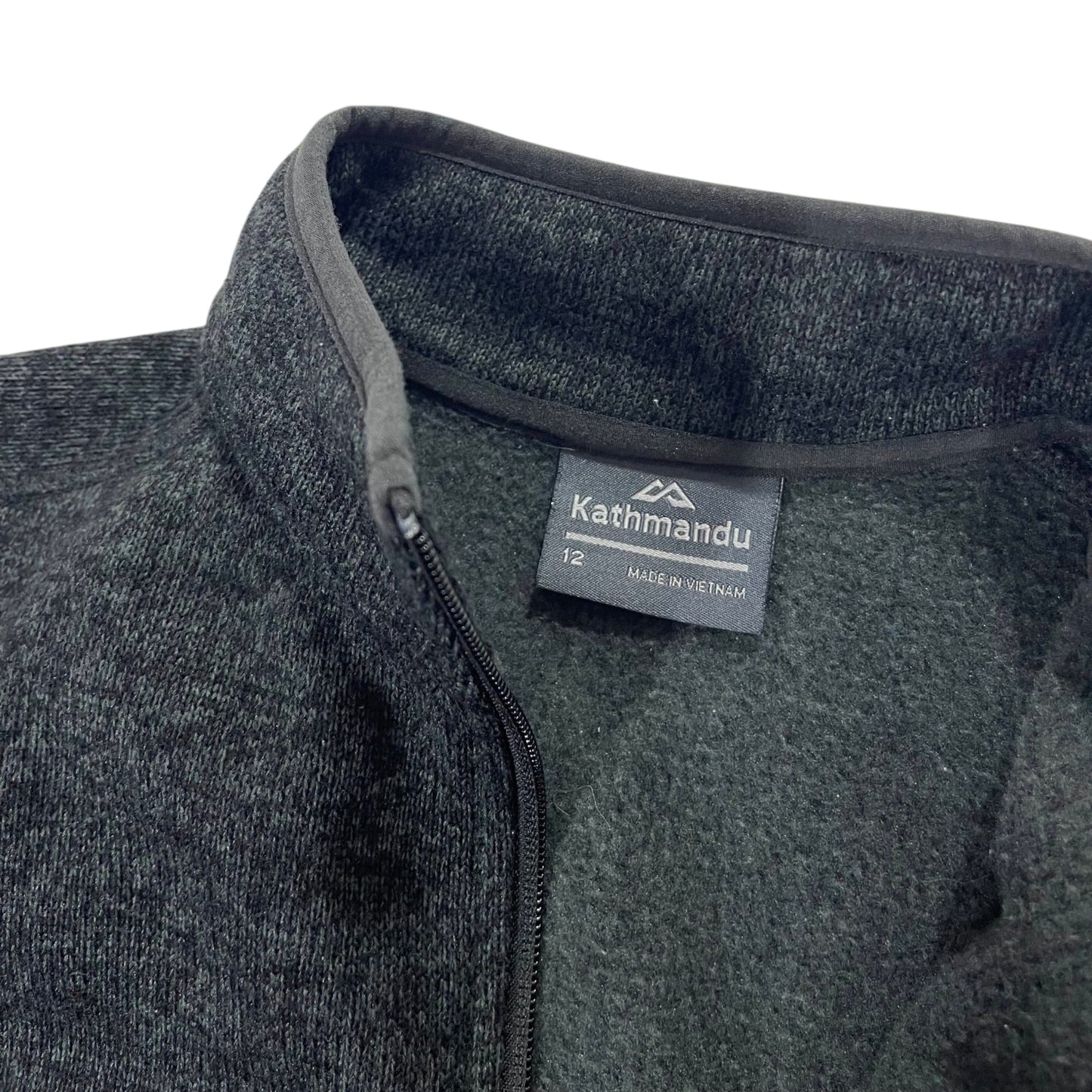 KATHMANDU WOMEN'S BLACK FLEECE VEST (12)