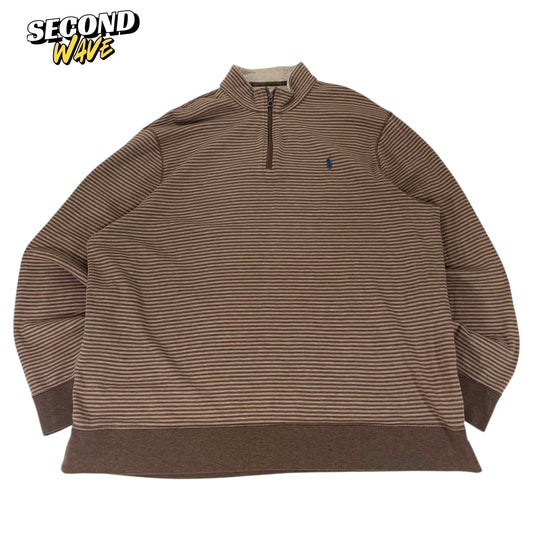 VINTAGE POLO RALPH LAUREN BROWN & BEIGE (XXL)