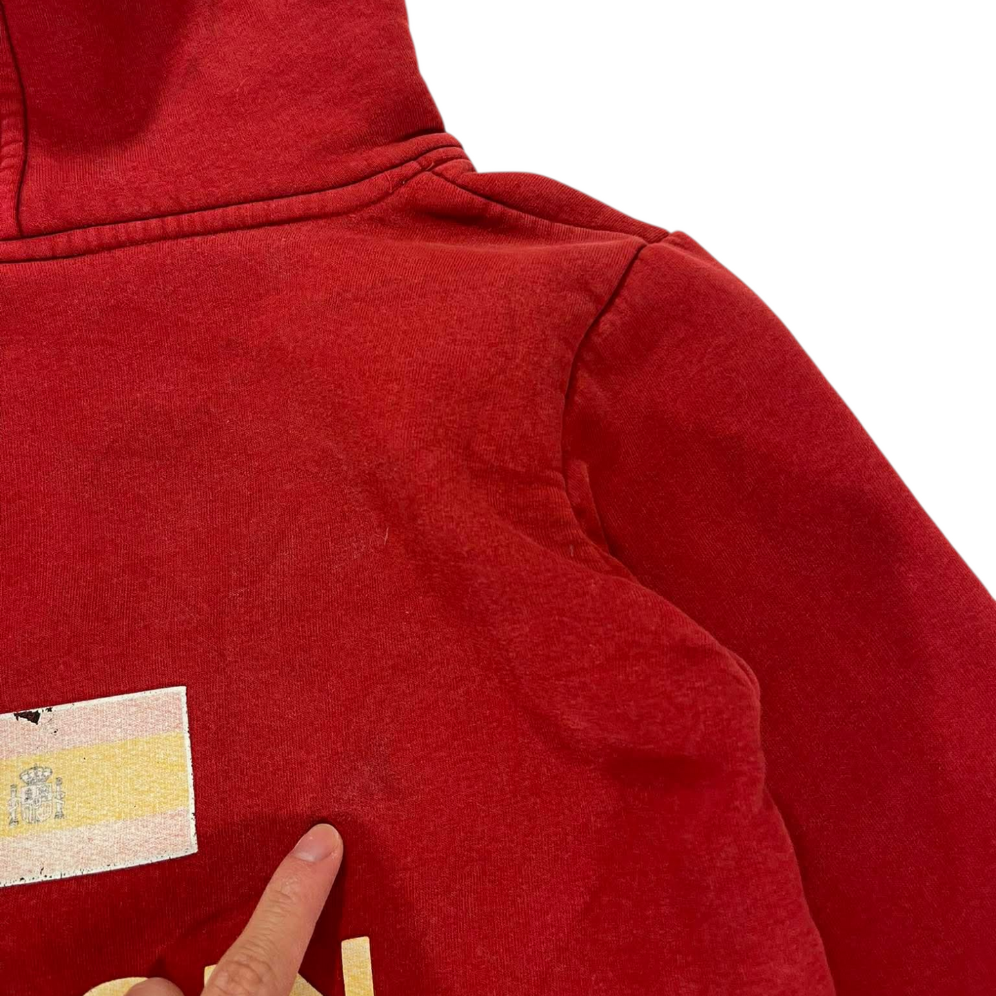 2007 FIFA WOMEN'S WORLD CUP SPAIN RED HOODIE (S)