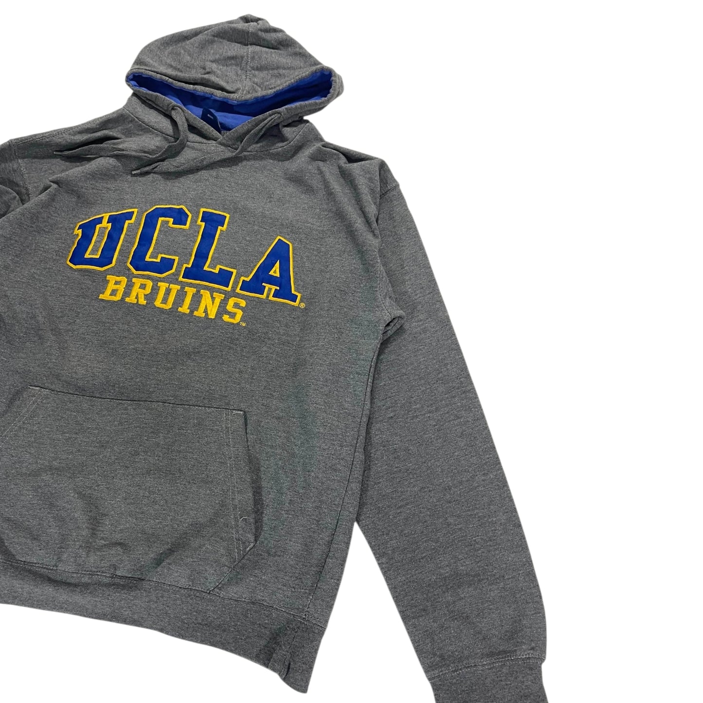 Y2K UCLA BRUINS GRAY HOODIE (M)