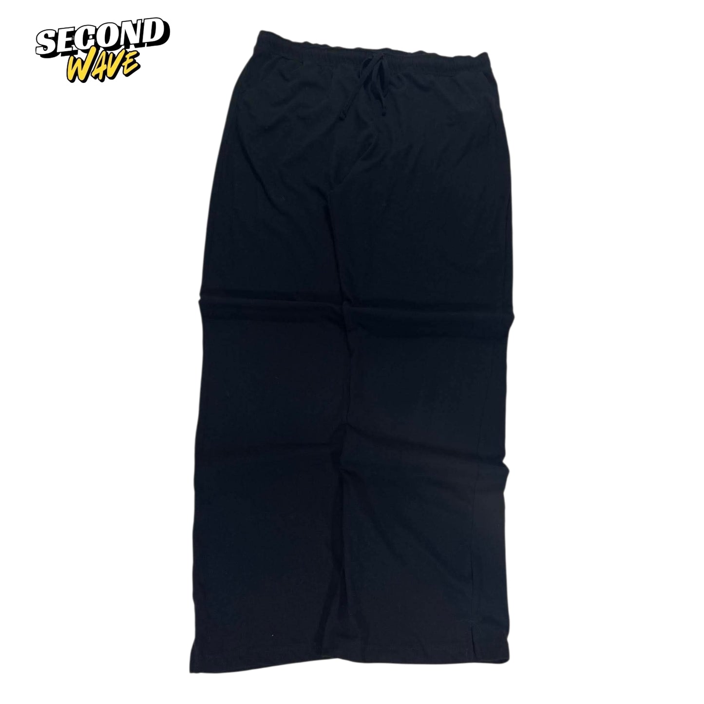 KATE MADISON BLACK WIDE LEG SWEATPANTS (20)