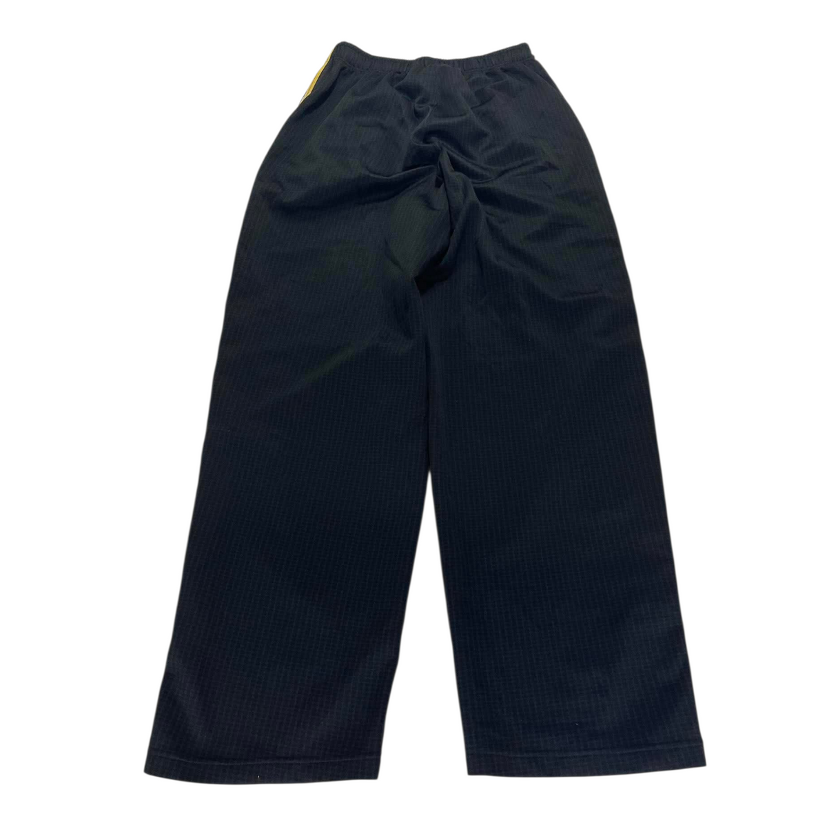 Y2K NIKE BLACK/YELLOW TRACK PANTS⁶ (BEST FIT M)