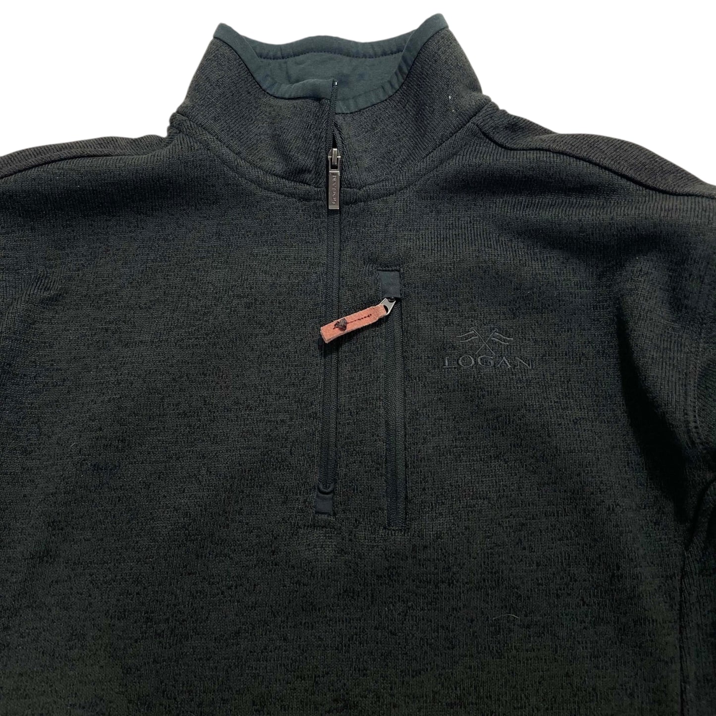 LOGAN CLASSICS BLACK QUARTER ZIP (S)