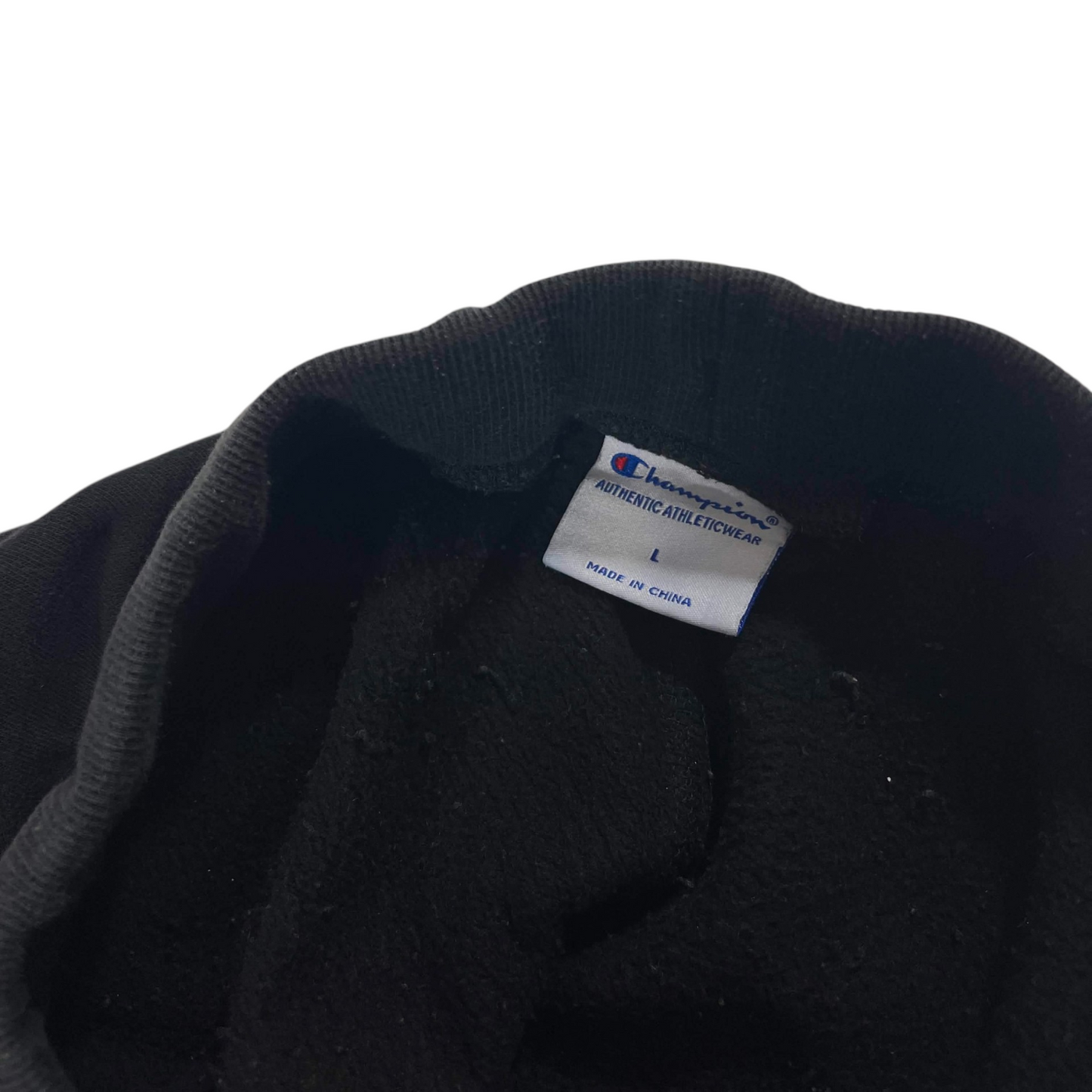 CHAMPION BLACK SWEATPANTS (L)