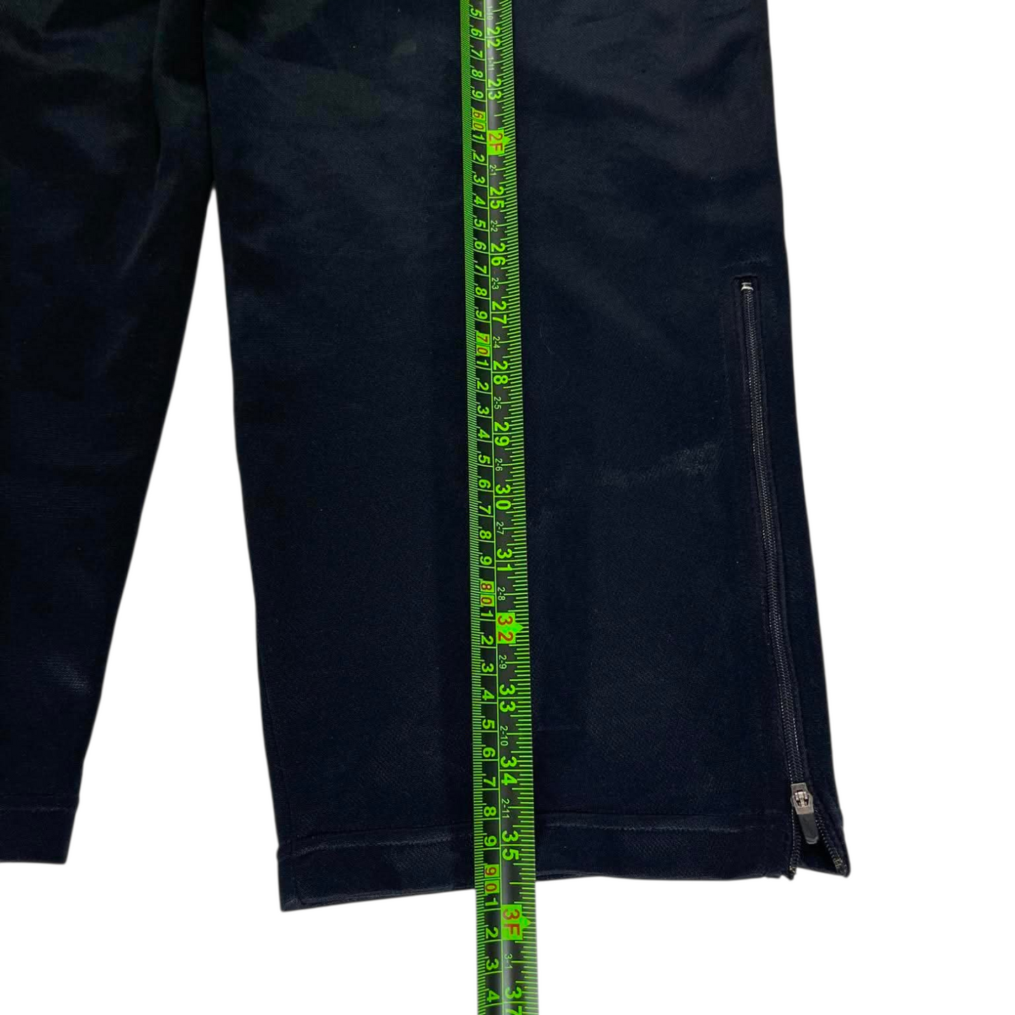 NIKE BLACK/WHITE TRACK PANTS ⁴ (S - M)