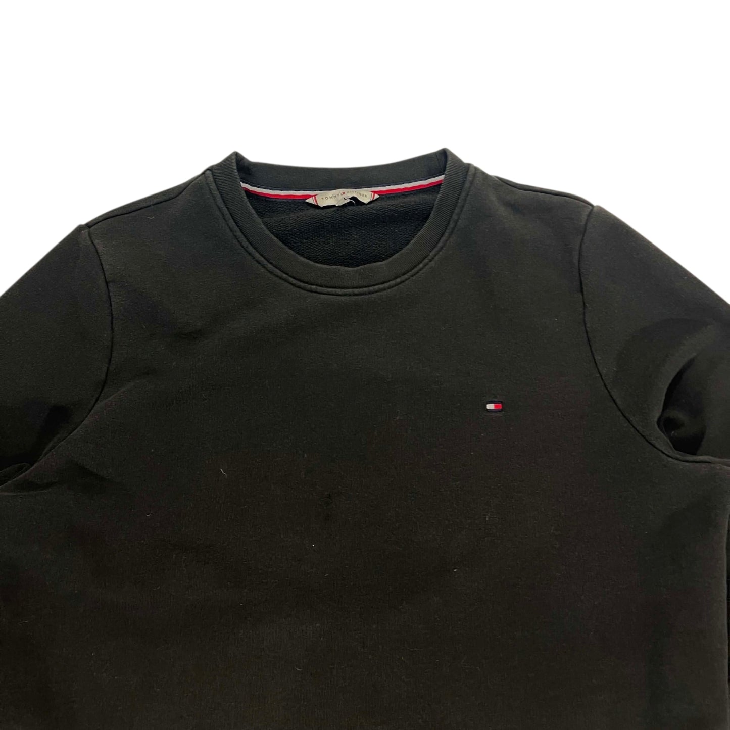 TOMMY HILFIGER BLACK CREWNECK (L)