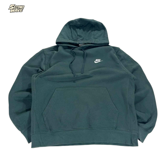 NIKE GREEN SWOOSH HOODIE (M)