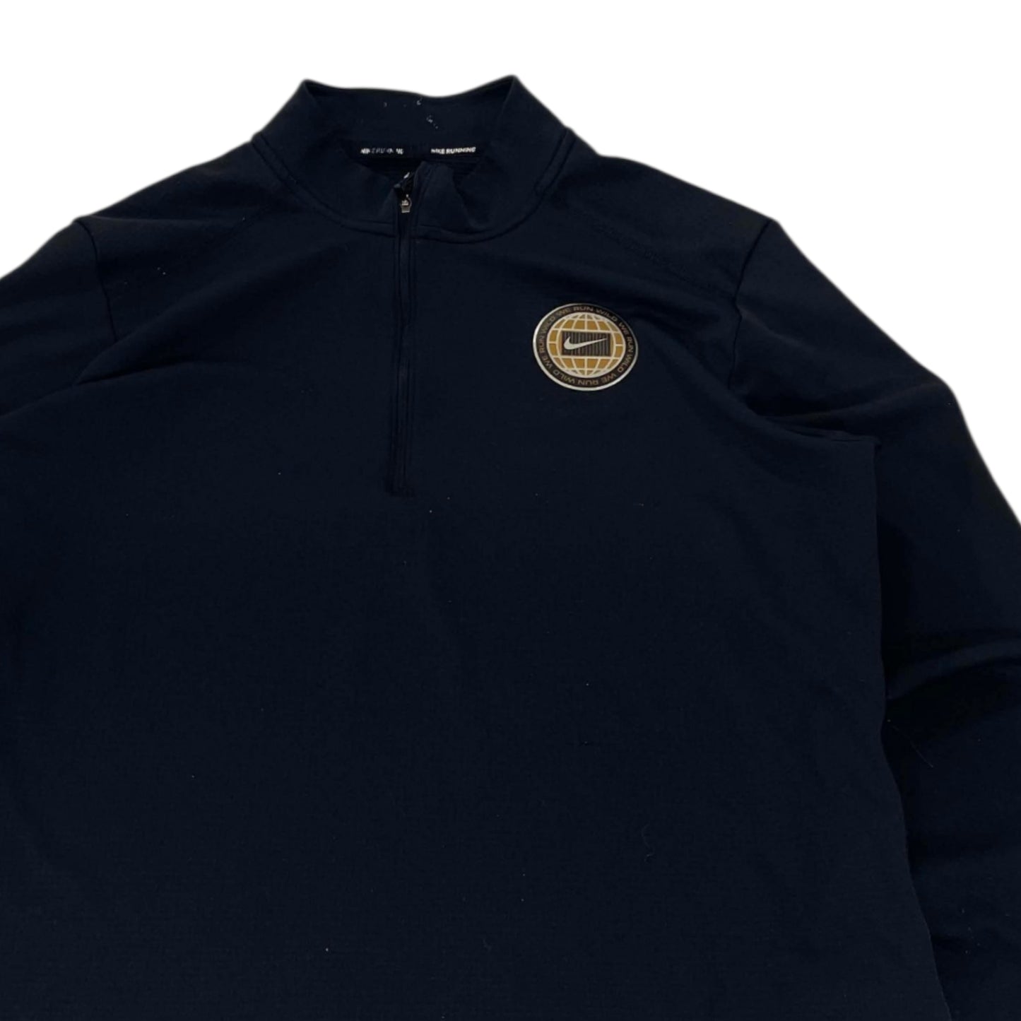 NIKE DRI-FIT RUNNING QUARTER ZIP (L)