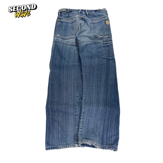 Y2K 2000S BAGGY WIDE LEG JEANS (30")